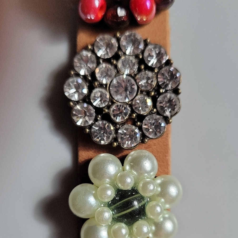 Plunder Design Leather Adjustable Snap Bracelet W… - image 8